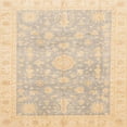 thumbnail image 1 of Ahgly Company Indoor Square Abstract Brown Oriental Area Rugs, 4' Square, 1 of 6