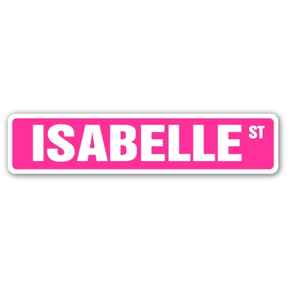 Isabelle Street [3 Pack] of Vinyl Decal Stickers |for Laptop Car