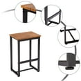 thumbnail image 6 of Simple Eucalyptus Pattern 87cm High Bar Table And Chair Set Of 5 [100 x 60 x 87cm], 6 of 8
