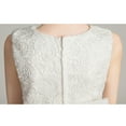 thumbnail image 3 of Robe de Princesse pour Fille, Cadeau d'Anniversaire, Robe de Demoiselle d'Honneur, Col Rond, Sans Manches, Nœud Solide, Robe de Princesse, 3 of 4