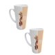 thumbnail image 1 of Duo de Tazas de cerámica 502 ml con diseño ilustrado de perros, 1 of 7