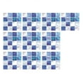 thumbnail image 1 of 10pc Peel and Stick Ceramic Tile Paste 3D Lattice Crystal Ceramic Tile Paste DIY Waterproof Self Adhesive Wall Sticker (C), 1 of 9