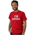 thumbnail image 5 of Oh Canada National Anthem CAN Native Men's Graphic T Shirt Tees Brisco Brands L, 5 of 6