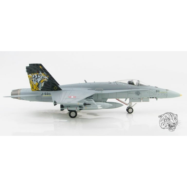 F/A-18C (F-18) Hornet J-5011, Staffel 11 Swiss Air Force - 1/72