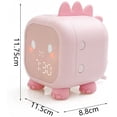 thumbnail image 2 of Kids Digital Alarm Clock for Kids Bedroom Cute Dinosaur Bedside Clock Children's Sleep Wake Up Night Light Boys Girls Birthday Gifts, 2 of 3