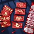 thumbnail image 2 of Red Envelope Stretchable Clear Printing Paper Exquisite Workmanship Chinese HongBao for Home, 2 of 7