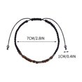 thumbnail image 3 of Teissuly Engraved Steel Wood Chip Beaded Bracelet I Love You Steel Wood Bead Bracelet, Prefect Gifts to Express Your Strength and Love for Valentine's Day, Wedding, Birthday Teissuly WER202401227252, 3 of 4