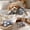 A, variant on Bone-Shaped Pet Pillow, Soft Flannel Neck Support Cushion for Small Dogs Cats, Curved Contour Crate Carrier Bed Pad, Washable Gray Star Design