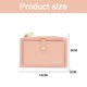 thumbnail image 2 of Carteras de piel sintética de gran capacidad para mujer, billetera triple con cremallera, 2 of 5
