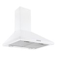 thumbnail image 1 of Ancona Hotte de Cuisine Murale Convertible Pyramide 24 Po. en Blanc, 1 of 6