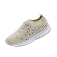 thumbnail image 3 of EKVAHL Orthopedic Sneakers for Women Good Arch Breathable Fashion Walking Loafers Mesh Soft Sole Comfortable Sneaker Shoes Lightweight Casual Vacation Summer Non-Slip Shoes, 3 of 7