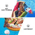 thumbnail image 4 of CPDD 12pcs Inflatable Cup Holder Floats Rabbit Cow Panda Frog Style Inflatable Cup Coaster Water Pool Tub Drink Floats with 1 Air Pump Swimming Pool Party Supplies, 4 of 9