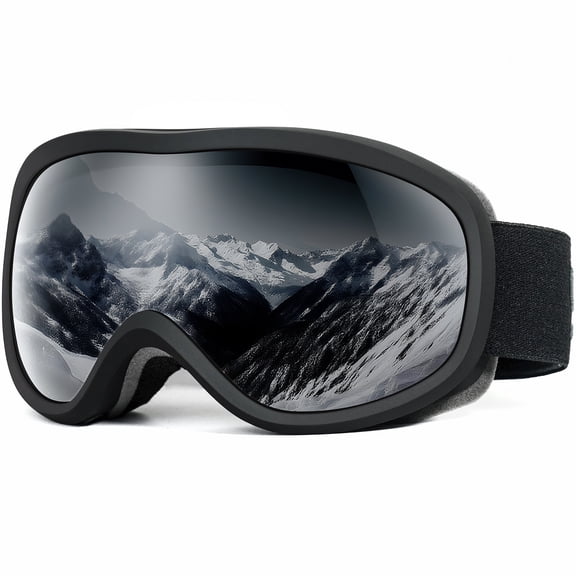 OTG Ski Goggles,Snowboard Goggles for Men,Women & Youth Anti Fog UV Protection Wide Vision Helmet Compatibility, Over Glasses Ski Goggles for Skiing, Snowboarding, Snowmobile, Hiking