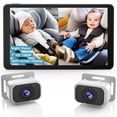thumbnail image 1 of Cámara de coche para bebés Pemacom IPS de 7 pulgadas con cámara doble para asiento de coche, 1 of 8