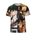 thumbnail image 5 of Mha My Hero Academia T-Shirt for Men Novelty 3D Pritneted Casual Short Sleeve Tees Shirt Summer Street T Shirt Top, 5 of 7