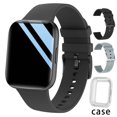 thumbnail image 1 of SENBONO, nuevo reloj inteligente para hombres, reloj inteligente para mujeres, reloj de pulsera P25 IP68, pulsera de Fitness resistente al agua, reloj deportivo SPO2/BP/HR para Android Tan Jianjun unisex, 1 of 2