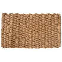 HomeRoots 555450 Modern 24 x 36 in. Brown Coir Weave Outdoor Door Mat