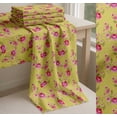 thumbnail image 6 of Soimoi Cotton Cambric Fabric Leaves,Rose & Peony Floral Print Fabric by The Yard 56 Inch Wide, 6 of 7