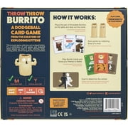 Throw Throw Burrito by Exploding Kittens - A Dodgeball Card Game