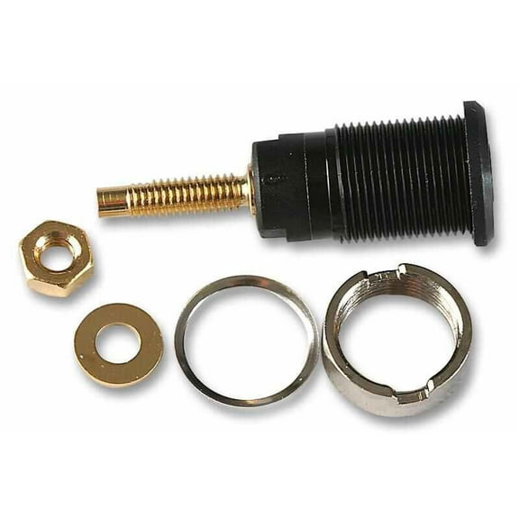 MC (MULTI CONTACT) - Socket, 4mm, Shrouded, Black, 5 Pack