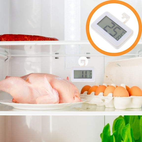 HEMOTON  Fridge Thermostat Thermometer Hot Water for Refrigerator Baby