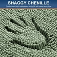 thumbnail image 3 of Smiry Luxury Chenille Bathroom Rugs, Extra Soft and Absorbent Bath Mat, Sage Green, 24"x47", 3 of 8