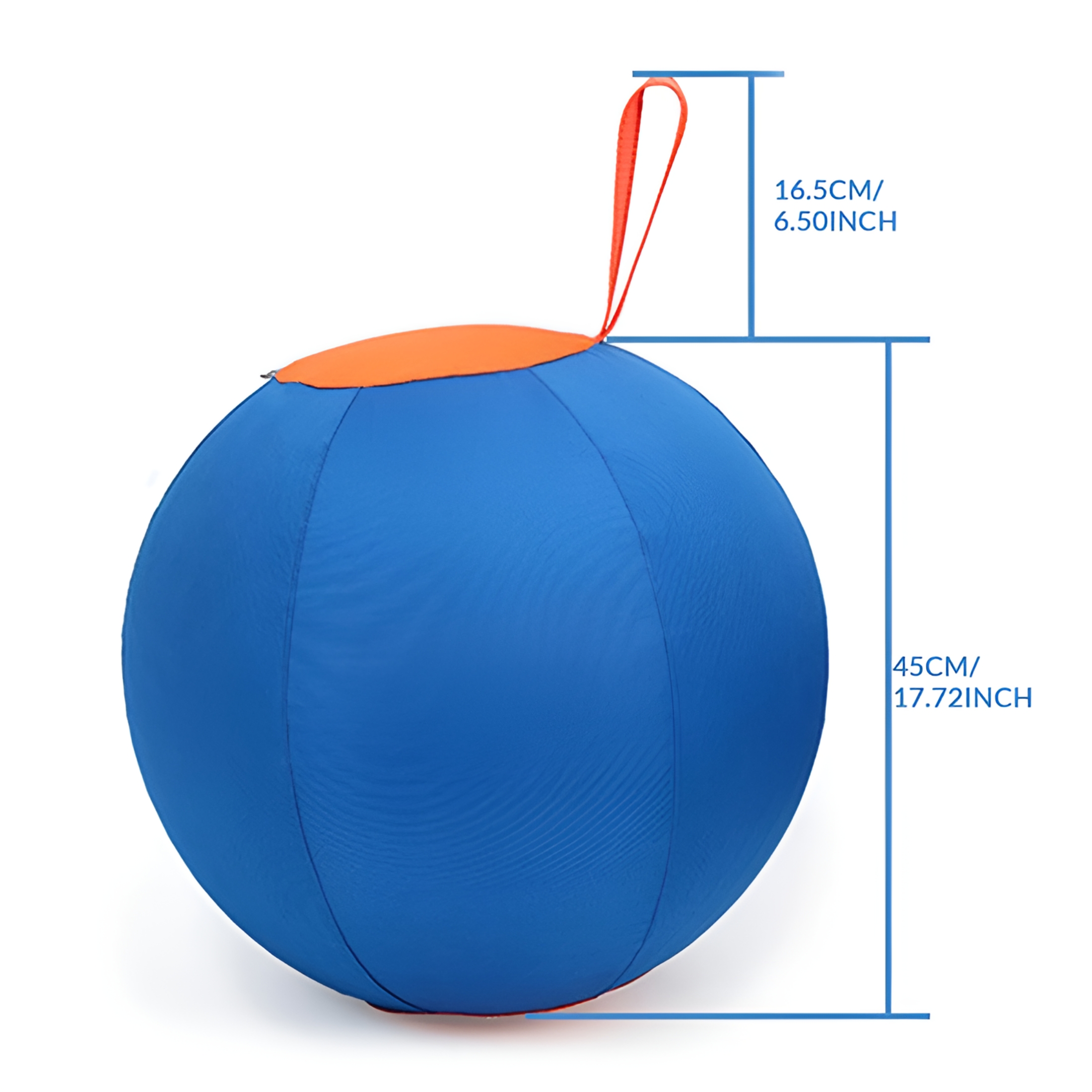 BESTSKY 2026 New Horse Herding Ball - 25" Cover with Straps,Australian Shepherd,Cattle Dogs,Collie & Herding Dog,Giant Jolly Ball for Play for Exercise,Fetch,Herding,Outdoor Play