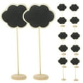 thumbnail image 1 of 12Pcs Small Announcement Boards Small Blackboards Wooden Message Boards Desktop Message Boards, 1 of 9