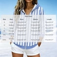 thumbnail image 3 of Azrian Women’s Striped Full Zip Hoodie Sweatshirt,Ladies Long Sleeve Hooded Outerwear Sizes S-3XL, 3 of 6