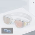 thumbnail image 4 of Full Frame Swimming Goggles with Large Panoramic View Fog Lens and Comfortable Adjustable Silicone Seal for Training, 4 of 6