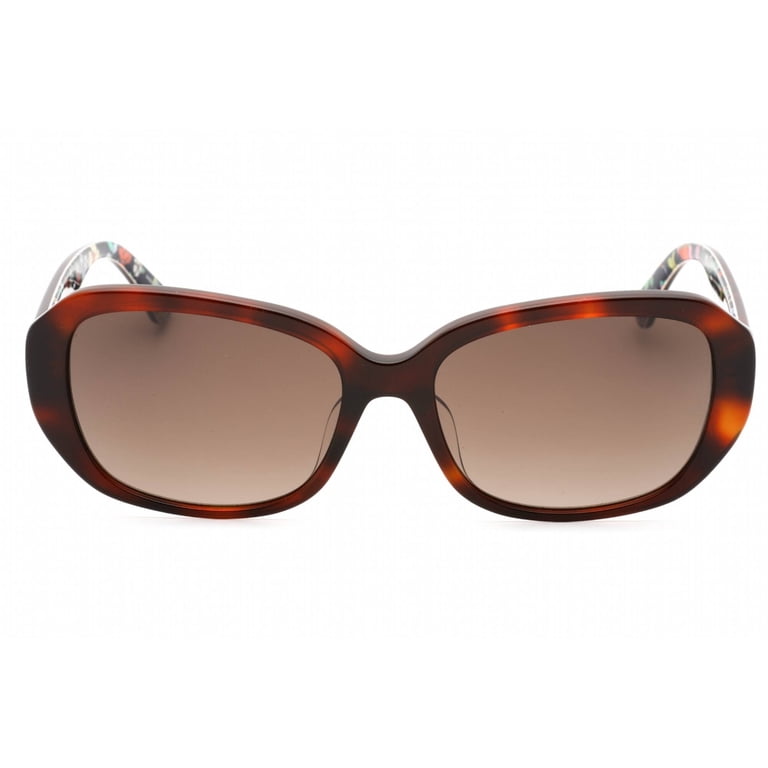 Kate Spade KEESEY/G/S 0086 HA Sunglasses Havana Round Frame, Brown Lenses Kate Spade KS Keesey/G/S Plastic Womens Round Sunglasses  main image 4