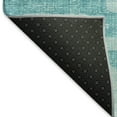 thumbnail image 3 of Addison Rugs Mayfield Washable Transitional Contemporary Turquoise Rectangle Rug, 10' x 14', 3 of 6