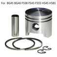 thumbnail image 5 of Allume 34mm Piston Rings Kit Fit For Stihl BG45 BG46 FS38 FS45 FS55 HS45 Trimmer Blower Silver, 5 of 5