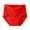 Red, variant on lulshou Womens Underwear High Waist Cotton Lace Panties Breathable Comfortable Briefs Underwear, XL