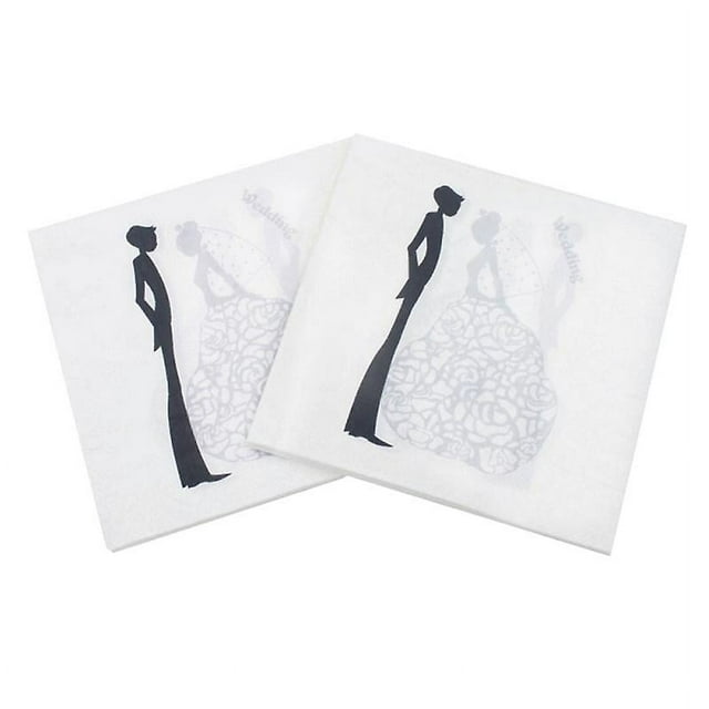 40 servilletas de boda.