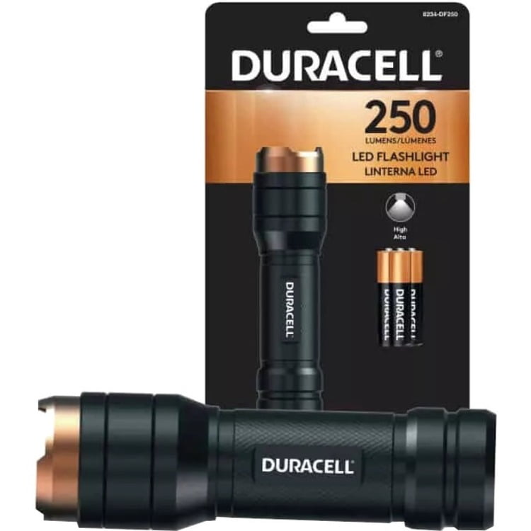 Duracell Tough Compact Portable Torch LED Flashlight Handheld Lightweight Small 