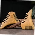 thumbnail image 4 of 2 peines masajeadores de cuero cabelludo de madera y cepillos desenredantes para el cabello, antiestáticos y ecológicos para mujeres y hombres., 4 of 5