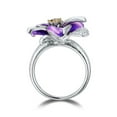 thumbnail image 1 of Funie Boucles d'Oreilles Boucles d'Oreilles Pendentif Fleur en Émail Incrusté Femmes Bijoux, 1 of 8