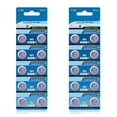 thumbnail image 2 of Long Lasting Power 20/10Piece LR44 1.5V Button Coin Cell Batteries Power Supply, 2 of 7