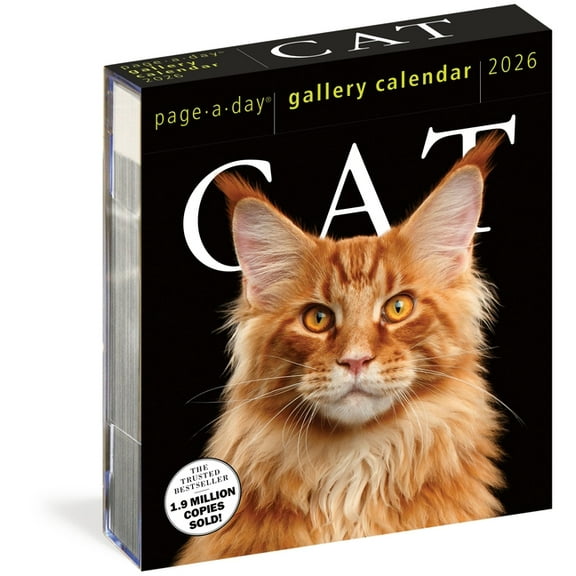 Cat Page-A-Day(r) Gallery Calendar 2026: A Delightful Gallery of Cats for Your Desktop, (Paperback)