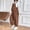 Brown, variant on Sentmoon Maternity Jumpsuit Summer Vacation Outfits for Women Loose Fit Plaid Print Sleeveless Corduroy Active Rompers for Women S-XL