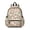 Mushroom and Character, variant on Mushroom and Character Beige Pattern Backpack for School, Cute School Bag with Adjustable Shoulder Straps and Padded Back, 13.4"x11"x4.7"