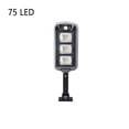 thumbnail image 2 of Yuarrent Luz solar de pared Sensor exterior Iluminación impermeable 2400mAh Lámparas de inducción de cuerpo súper brillante Control remoto para Iluminación y accesorios 75 LED Yuarrent HA073508-01, 2 of 6