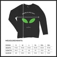 thumbnail image 7 of Alien Eyes Women's Long Sleeve T-shirt Funny Space UFO Hunter Believe Flying Saucer Universe July 2 World UFO Day Stay Weird, 7 of 7