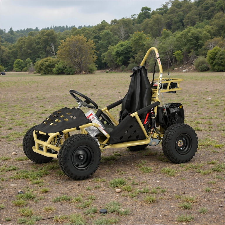 SYX MOTO GK-49A 50cc 4 Stroke Gasoline Go Kart for Teens, Kids