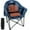Black Heated Chair w/Cooler Bag, variant on Slsy Heated Camping Chair Oversized, XL Heated Chair Outdoor Sports, 3 Heating Levels Adjustable Camping Chairs for Adults with Storage Bag, Folding Outdoor Chair