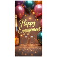 thumbnail image 2 of Engagement Celebration Decorations Party Sparkling Backdrop Balloons Anniversary Festive Event Wedding Background Banner Celebration Props, 2 of 4