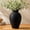 Matte Black, variant on DAKIMOE Ceramic Flower Vase Home Decor Farmhouse 7.25" Table Vases Rustic Vintage Living Room Decor Kitchen Decor Bedroom Vases for Centerpieces House Book Shelf Office Coffee Desk Dining Fireplace