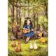 thumbnail image 1 of Pintura de Diamantes FLhrweasw 5D Little Girl Decoración cuadrada 45x60cm Nuevo, 1 of 1