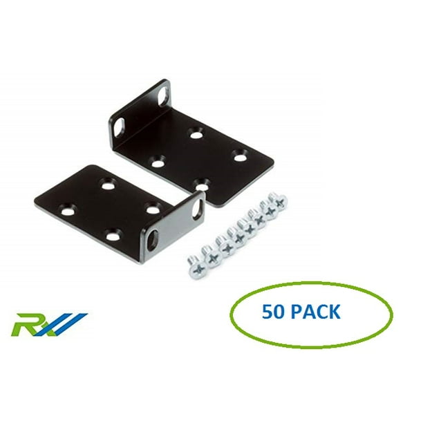 50 Pack Cisco Compatible Small Business 0 300 500 Series 19 1ru Rack Mount Kit 18 50 Port Models Rm 300 19 Walmart Com Walmart Com